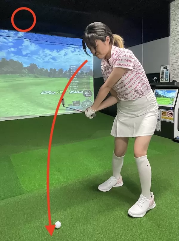 ゴルフ,スイング,ハンドファースト