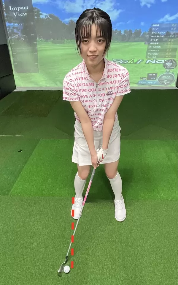 ゴルフ,ハンドファースト,練習法