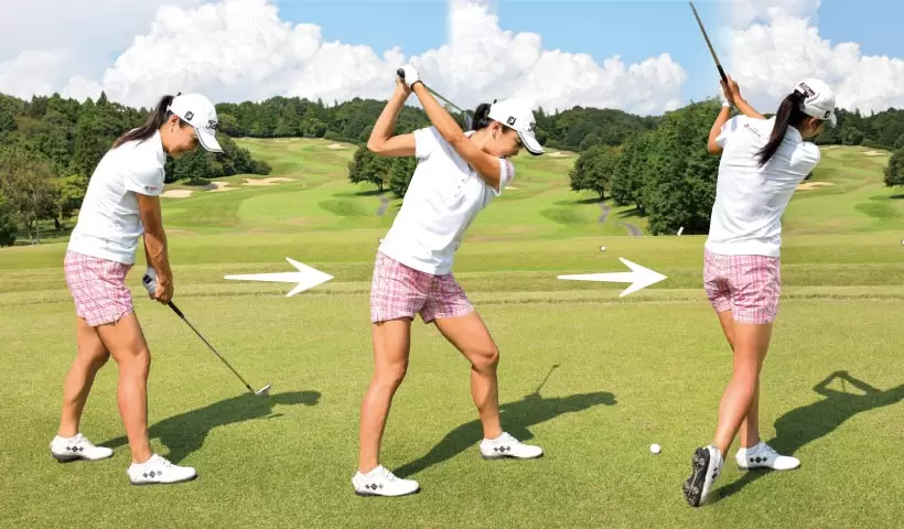 三塚優子の飛距離アップレッスン