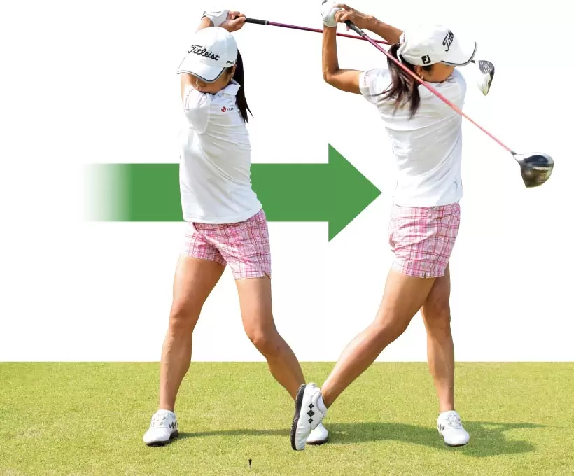 三塚優子の飛距離アップレッスン