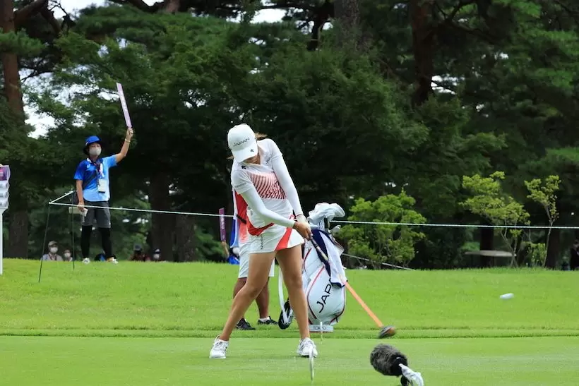 稲見萌寧ドライバー｜インパクト