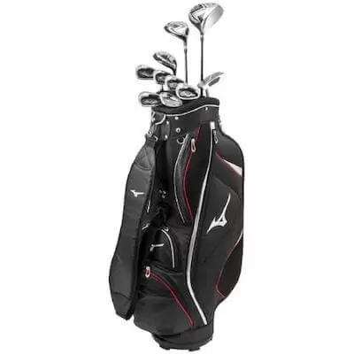 ミズノ メンズゴルフクラブ10本セット／RV-7（キャディバッグ付／スチールシャフト）