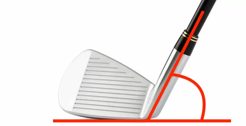 ゴルフクラブ,ライ角