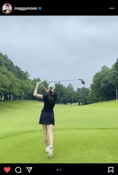 マギーのインスタ投稿で一気に注目が集まる#FR2GOLF