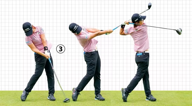 女子プロ連続写真｜女子プロのドライバーテクニック（1/3）