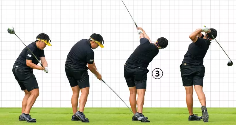 女子プロ連続写真｜女子プロのドライバーテクニック（1/3）