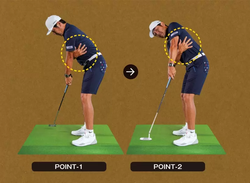 2021女子プロ連続写真｜女子プロのパットテクニック