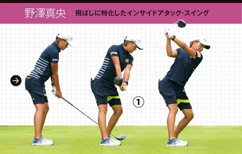 女子プロ連続写真｜女子プロのドライバーテクニック（2/3）