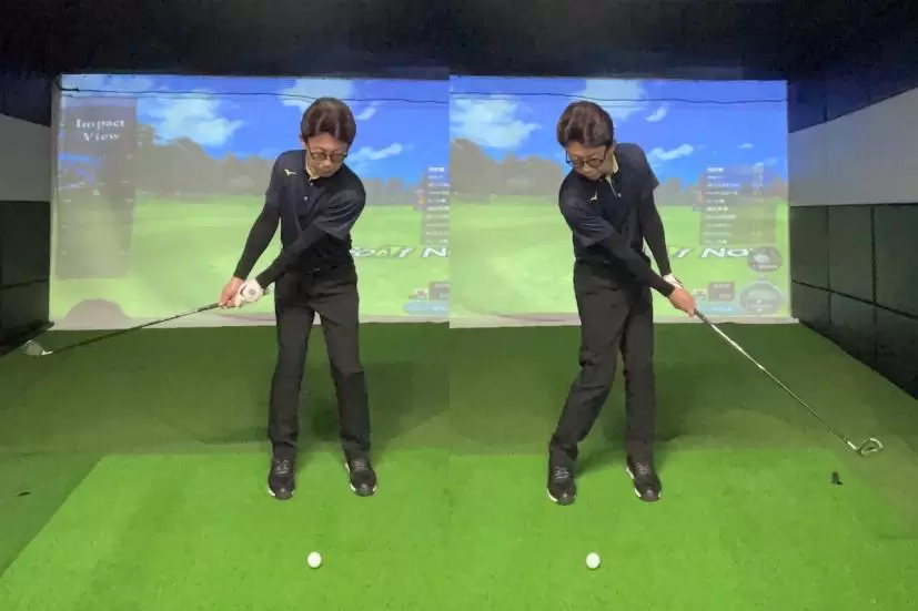 アイアン,シャンク,スイング