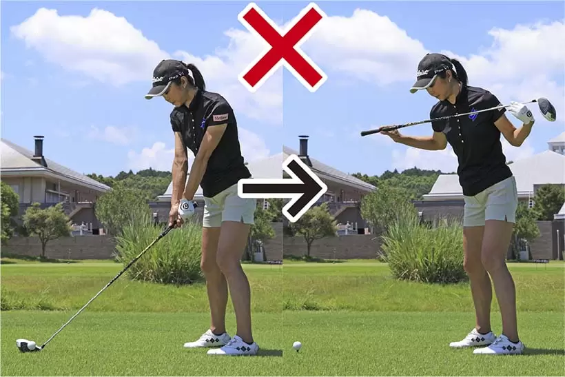 ドライバーの飛距離アップのコツ VOL.1