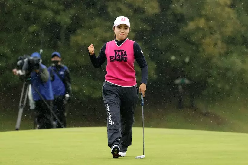 富士通レディースで優勝を果たした古江彩佳