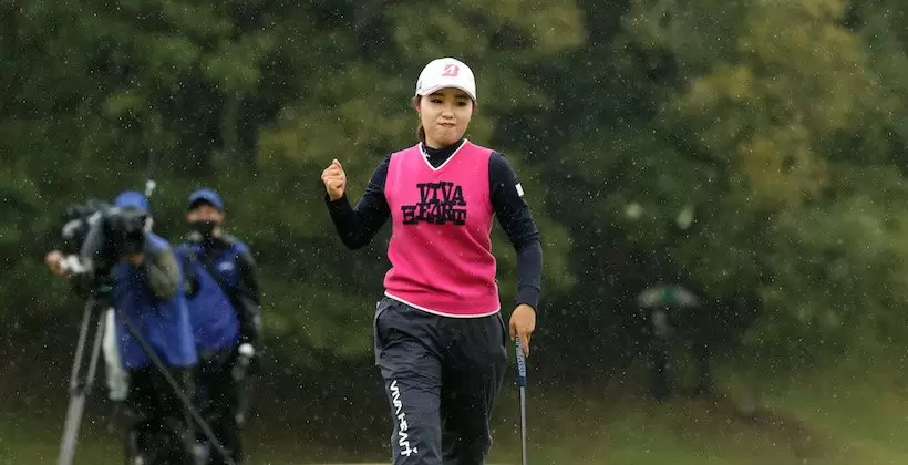 富士通レディースで優勝を果たした古江彩佳