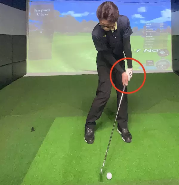 ゴルフ,ダウンブロー,スイング