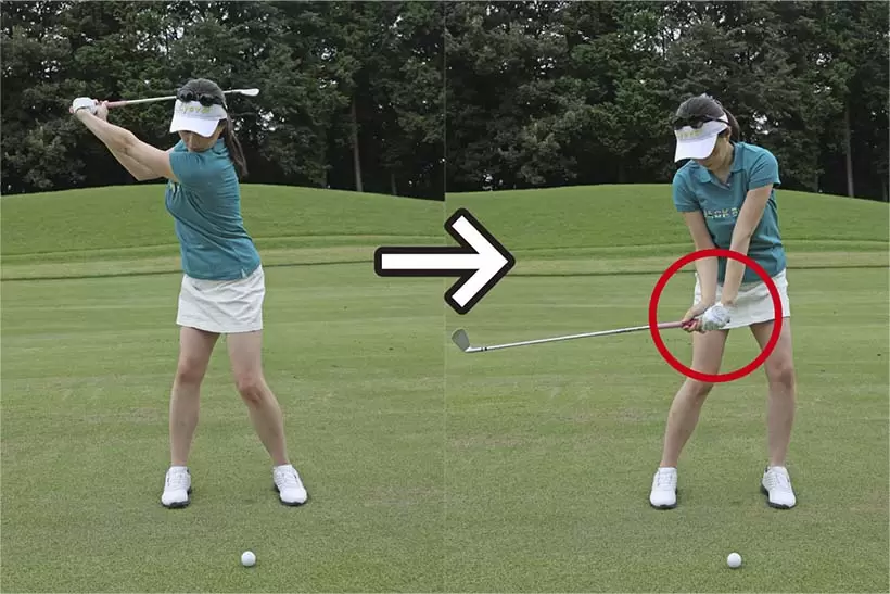 アイアンがうまくなるコツを吉本舞がレクチャー！ VOL.3