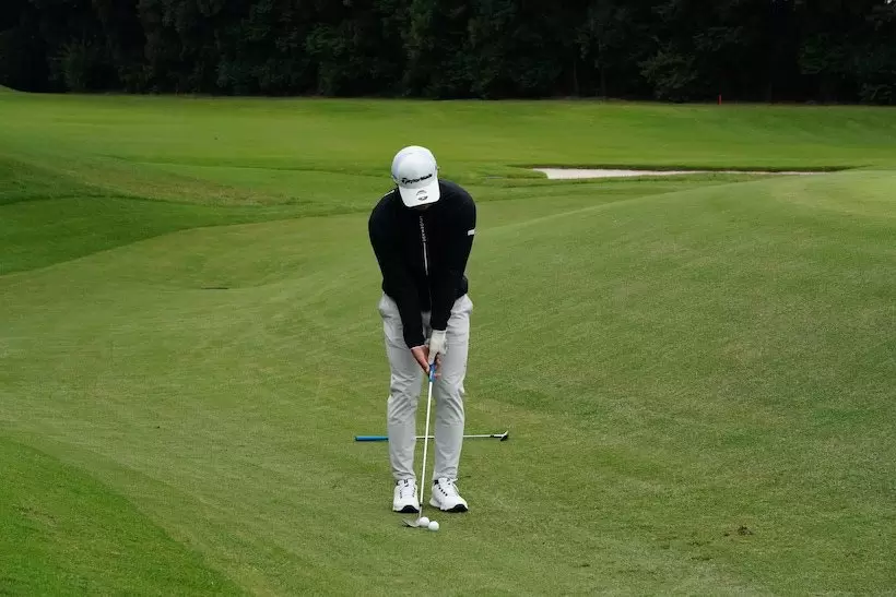 中島啓太のアプローチ　アドレス