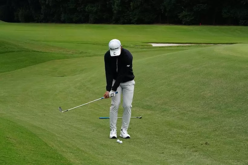 中島啓太のアプローチ　ダウンスイング