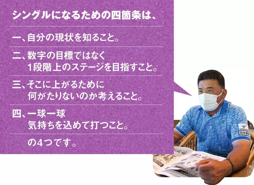 2020シニア賞金王・寺西明の“超自分流”ドリル