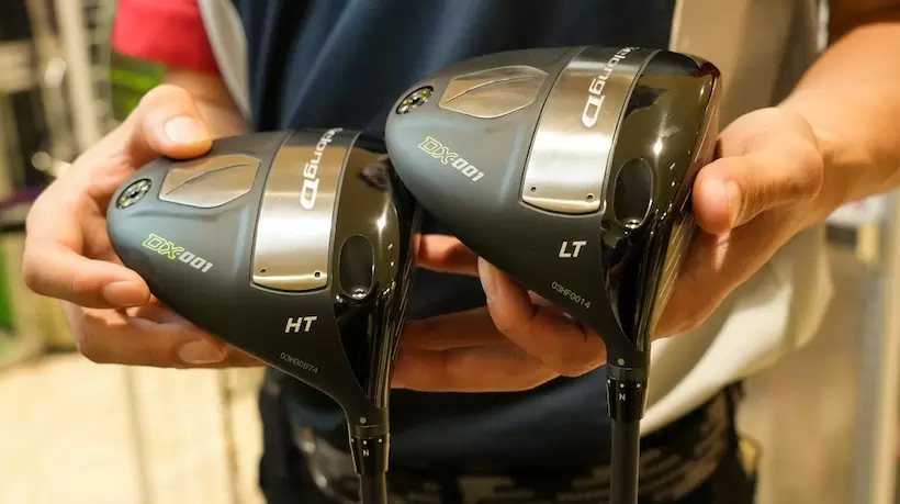 フォーティーン初の調整機能搭載。最小6度（LT）から最大11.5度（HT）までロフト設定できる。