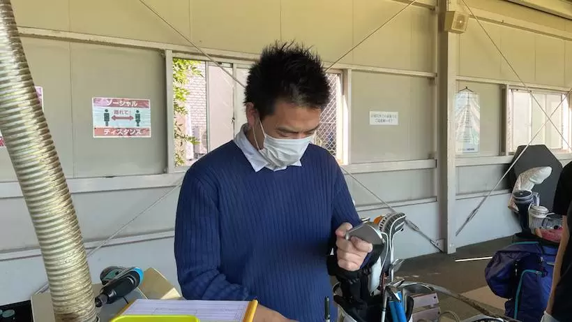大蔵ゴルフスタジオの金子フィッター