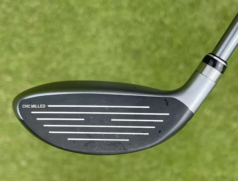 egg spoon BLACKのフェイス部分のアップ写真