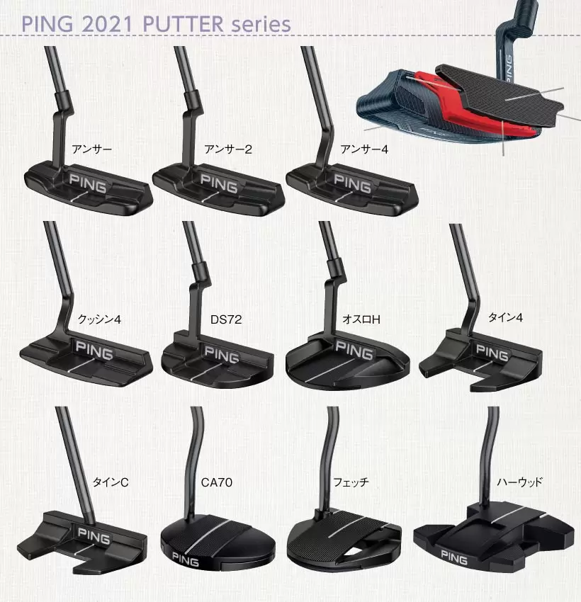 『パターを変えて絶好調の稲見に続け！』2021年パター選びの基礎講座｜パターカタログ（前編）