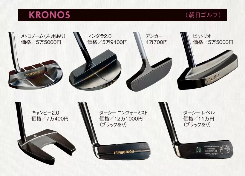 『パターを変えて絶好調の稲見に続け！』2021年パター選びの基礎講座｜パターカタログ（後編）