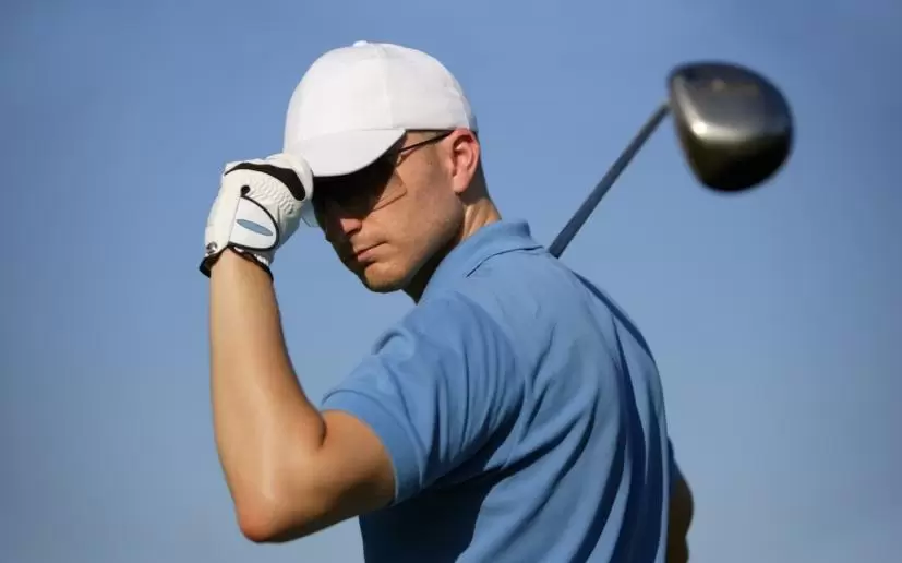 ゴルフ,帽子,マナー