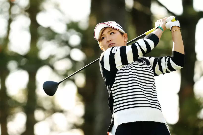 大王製紙エリエールレディスオープンに出場した成田美寿々