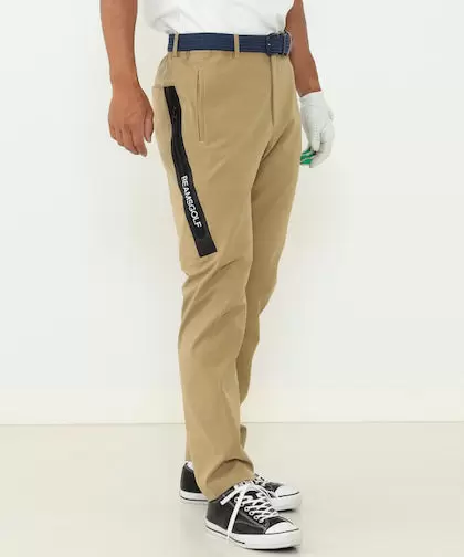 ビームスゴルフ BEAMS GOLF ORANGE LABEL /サイドロゴ ジップポケット パンツ