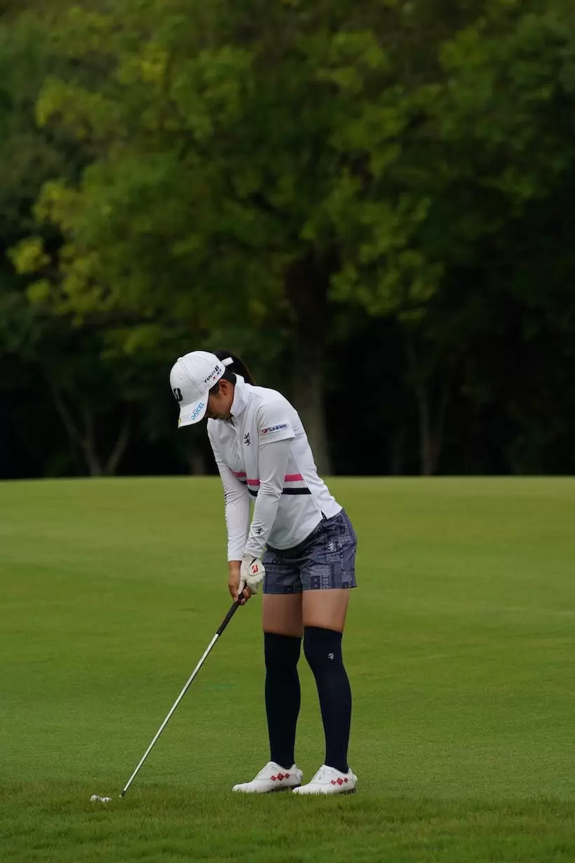 堀琴音のアイアン　アドレス