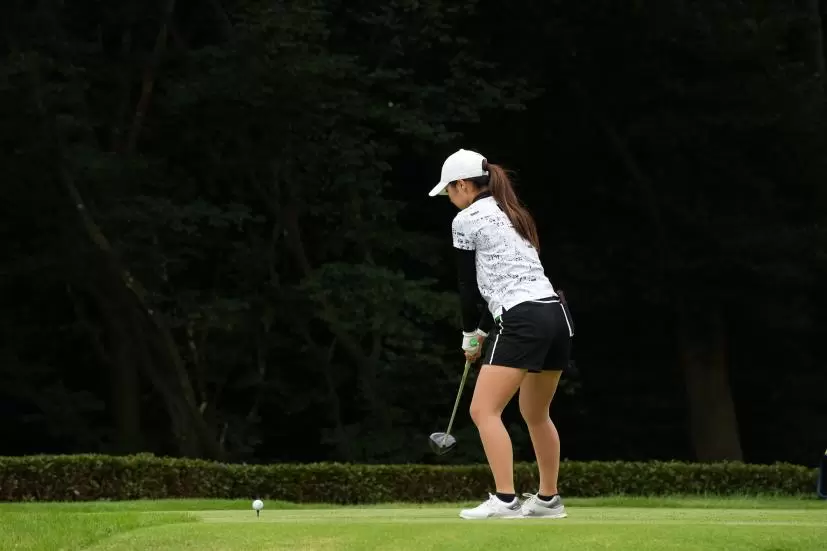 菊地絵理香のドライバースイング連続写真【2021年アース・モンダミンカップ・R4】