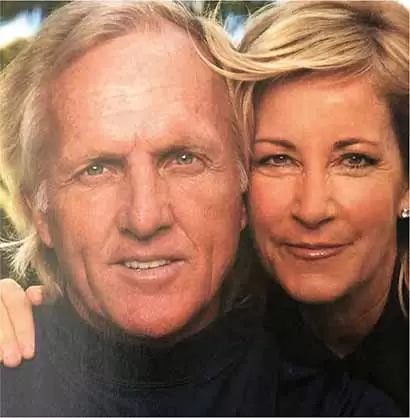 前妻の元テニス世界女王クリス・エバートとは１年半の短い結婚生活だった。