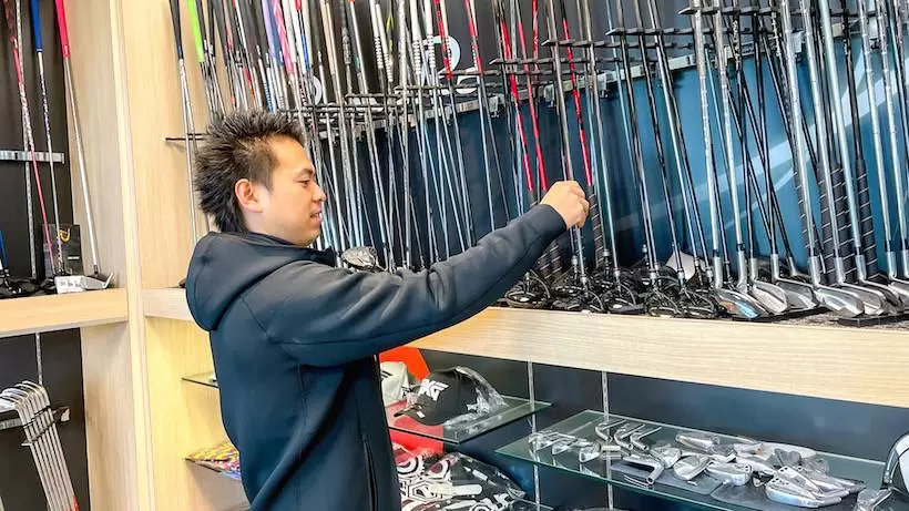 大蔵ゴルフスタジオの金子フィッター