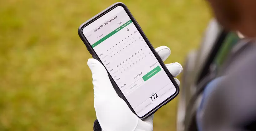 ゴルフスコア管理アプリ