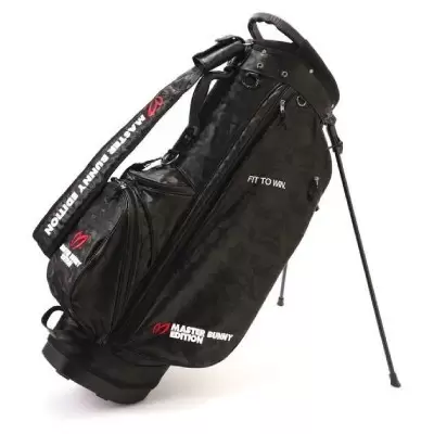 マスターバニー 【オンライン限定アイテム】カモ柄ジャガード スタンド式 キャディバッグ（46インチ対応）（UNISEX）