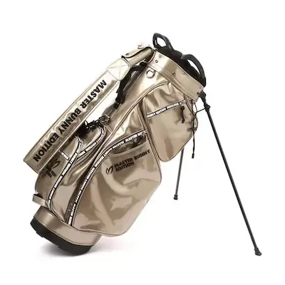マスターバニーエディション 【定番】エナメル スタンド式 キャディバッグ（46インチ対応）（UNISEX）