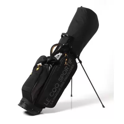 ルコックスポルティフ（ゴルフ） 軽量プリント柄スタンドキャディバッグ（9型/3.0kg/4分割/47インチ対応）