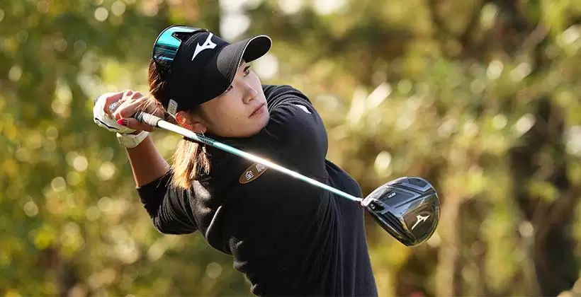 原英莉花のドライバースイング連続写真【2021年JLPGAツアーチャンピオンシップリコーカップ】