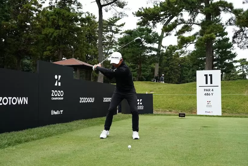 コリン・モリカワのドライバー　ダウンスイング①