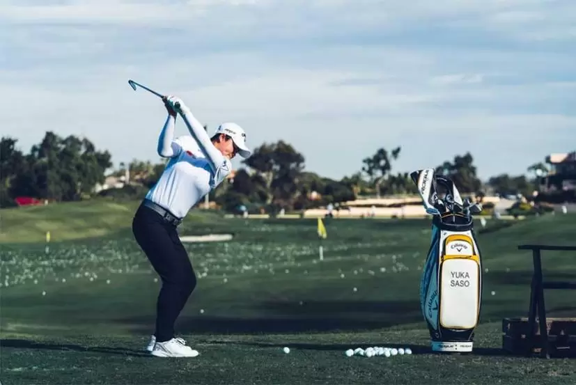 スタッフプレーヤーに仲間入り！笹生優花　キャロウェイゴルフと総合用具契約を締結