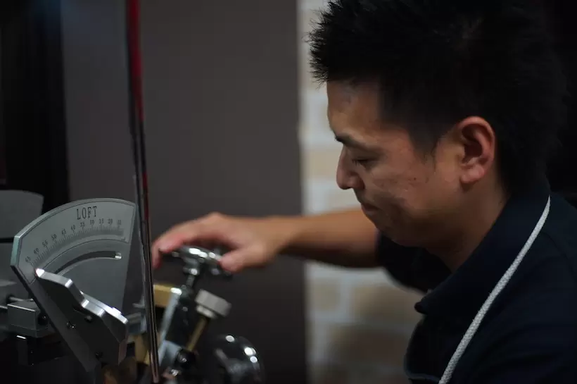 大蔵ゴルフスタジオの金子フィッター