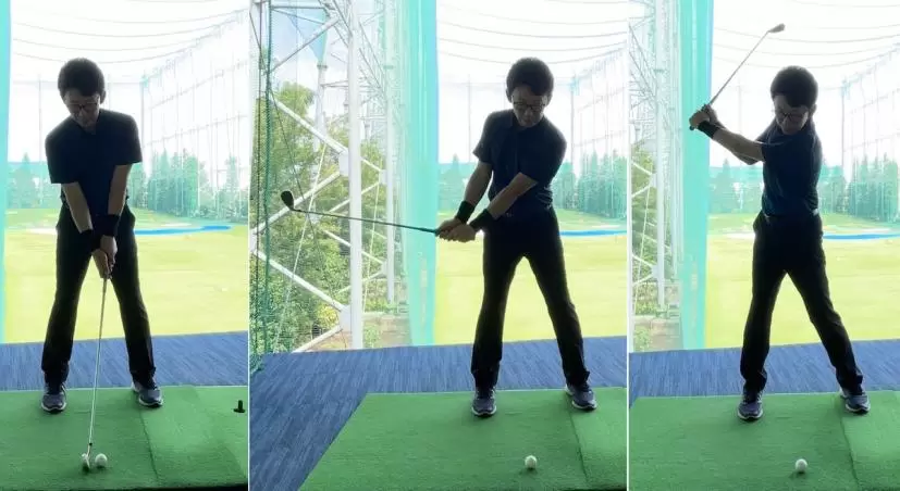 ゴルフ,バックスイング