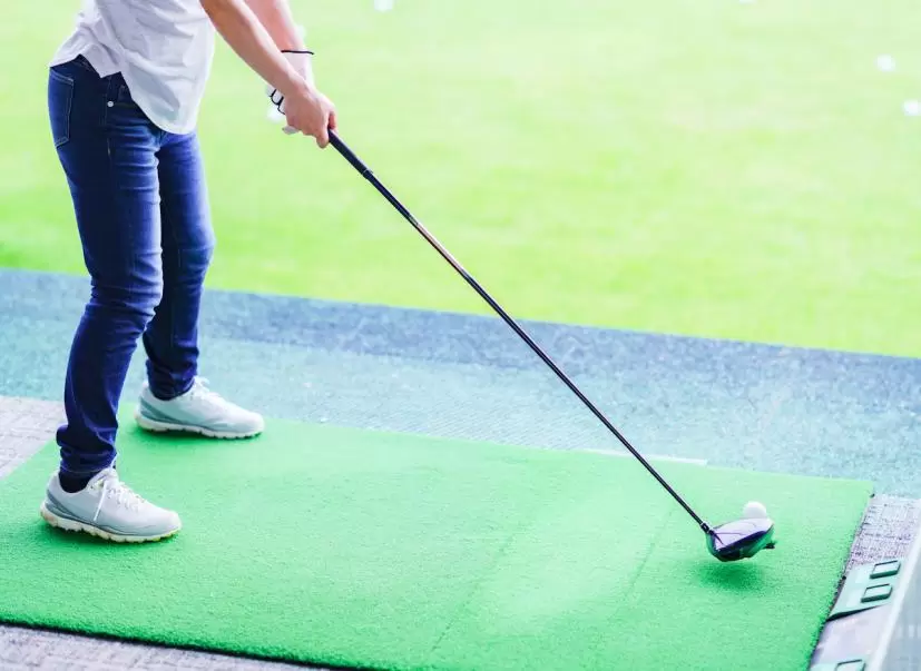 ゴルフ,バックスイング,始動