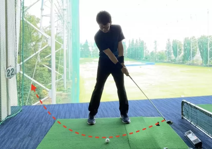 ゴルフ,バックスイング