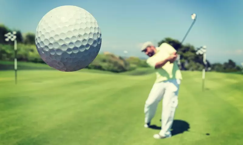 あわや直撃?!ゴルフボールヒヤッと編