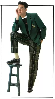 ネイビー＆グリーンで”ブリトラ”する