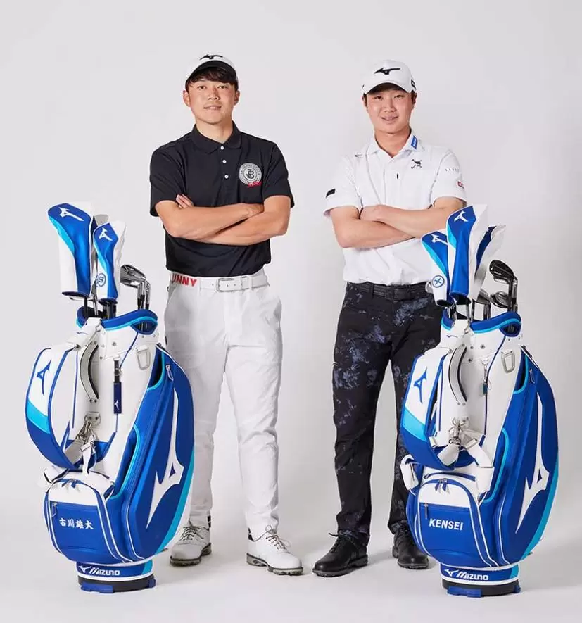 注目の若手男子プロゴルファー　古川雄大・平田憲聖がミズノブランドアンバサダー契約を締結