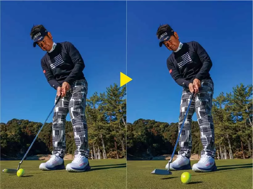 フェースの向きに集中！