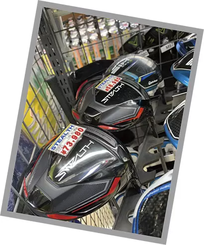 カスタムシャフト装着の『ステルス』