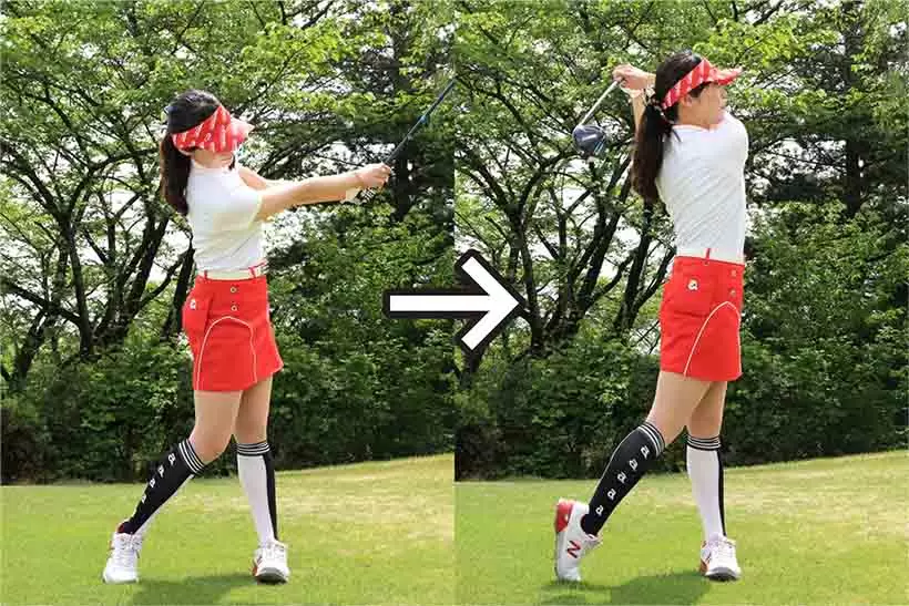 フェアウェイウッド,フィニッシュ